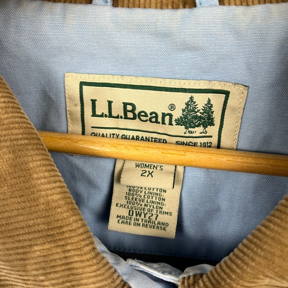 LL Bean blue chore jacket - Picture 6 of 8
